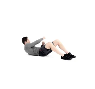 Sit up Cross Body Punch